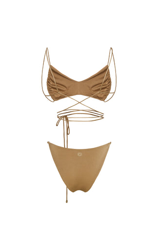 Isis Bikini Siyah-Altın Rengi