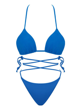 Isla ECONYL® Mavi Bikini